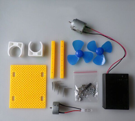[NA298] Electric Generator Motor Energy Wind Turbine Power Mini Kids LED Education 