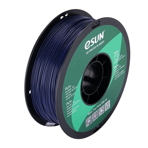 [ESUN Dark Blue] [ESUN Dark Blue] 1.A75MM PLA+3D FILAMENT  Dark Blue-1KG(N.W)