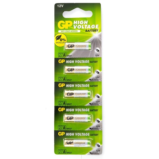 [GP27A] GP 12v battery 27A - 1 pcs