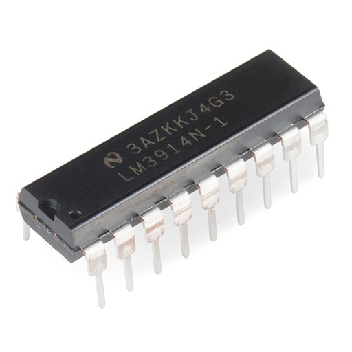 [LM3914] LM3914N LM3914 DIP-18 LED Dot/Bar Display IC Driver