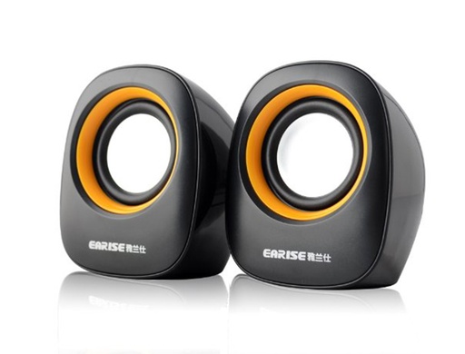 [RA264] Mini USB Portable Speaker Cool Black
