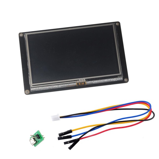 [AA394] Nextion NX8048K050 5.0 Inch Resistive Touch Screen Manmachine Interface HMI Kernel Enhanced Version