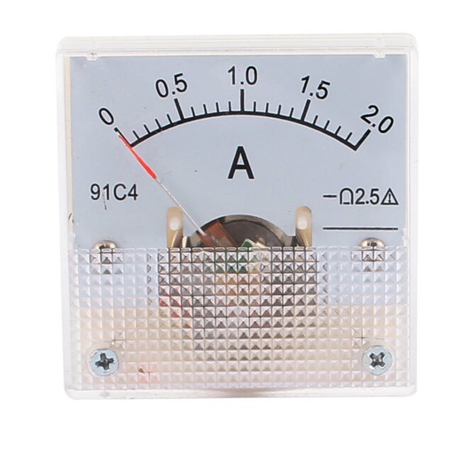 [PA-20A] Panel Analog Ammeter 20A DC