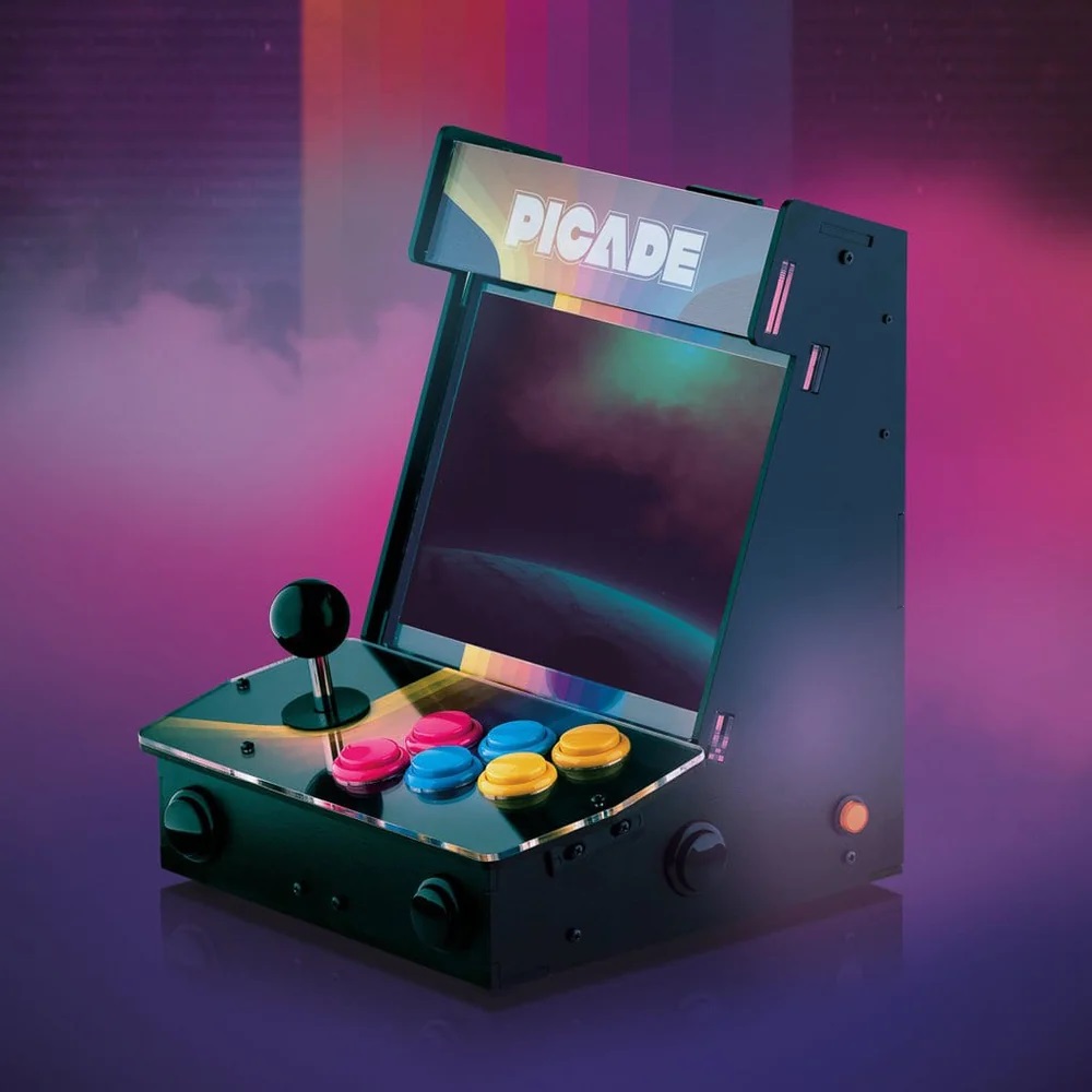 Picade - Raspberry Pi Arcade Machine (10" display) with PICO-8 ...