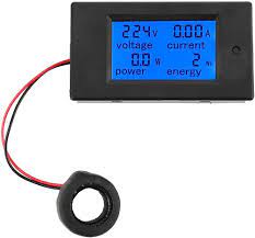 [AA663] PZEM-061 AC80-260V 100A Voltage Current Watt Power Energy Meter with Close CT