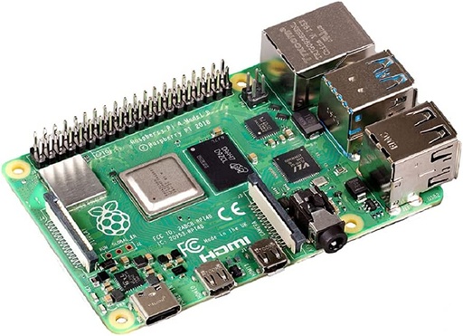Raspberry pi 4 1GB RAM 4K display ports 64bit USB3.0 Bluetooth 5.0