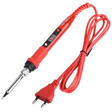 [GE177] Red 908U 80W LCD Adjustable Temperature Soldering Irons 220V EU Plug
