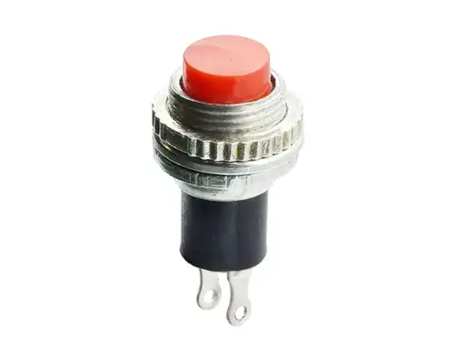 [ME055] Red DS-314 10MM Momentary  Self- Reset