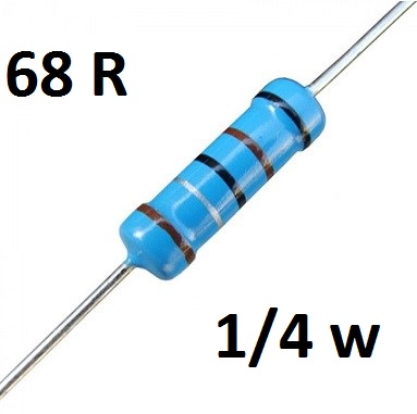 [NC218] Resistor 68R 1/4W (1pcs)