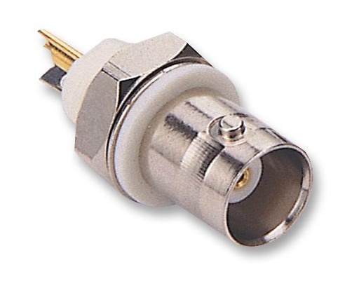 [112404] RF / Coaxial Connector, BNC Coaxial, Straight Jack, Solder, 50 ohm