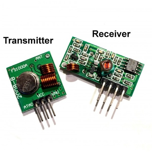 [AA098] RF Wireless transmitter and  receiver 433Mhz 
