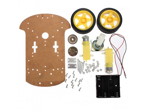 [AD005] Smart Robot  2WD Car Transparent  Chassis Kit