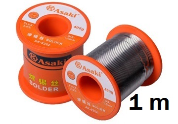 [AK-9222M] Solder Wire 1.0mm -1m