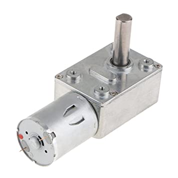 [JB107] Solid Shaft JGY370 DC6V 90 RPM/MINI High Torque Self-locking Strong Wheel Turbine Worm Reduction Motor