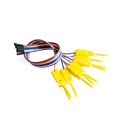 [AA162] Test Hook Clips For Logic Analyzer USB Saleae 24M 24MHz 8CH 10-Way