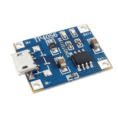 [AA121] TP4056 1A Lipo Battery Charging Board Micro USB