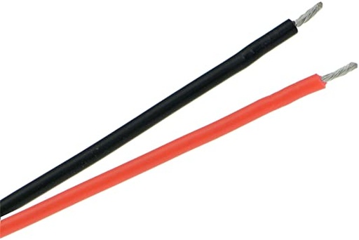 [WA050] wire 1M 26AWG Red OD 1.5